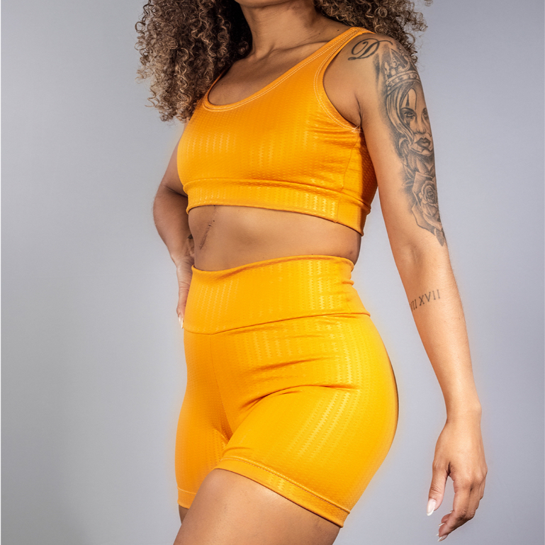 Conjunto Top e Short Cintura Alta NewZig