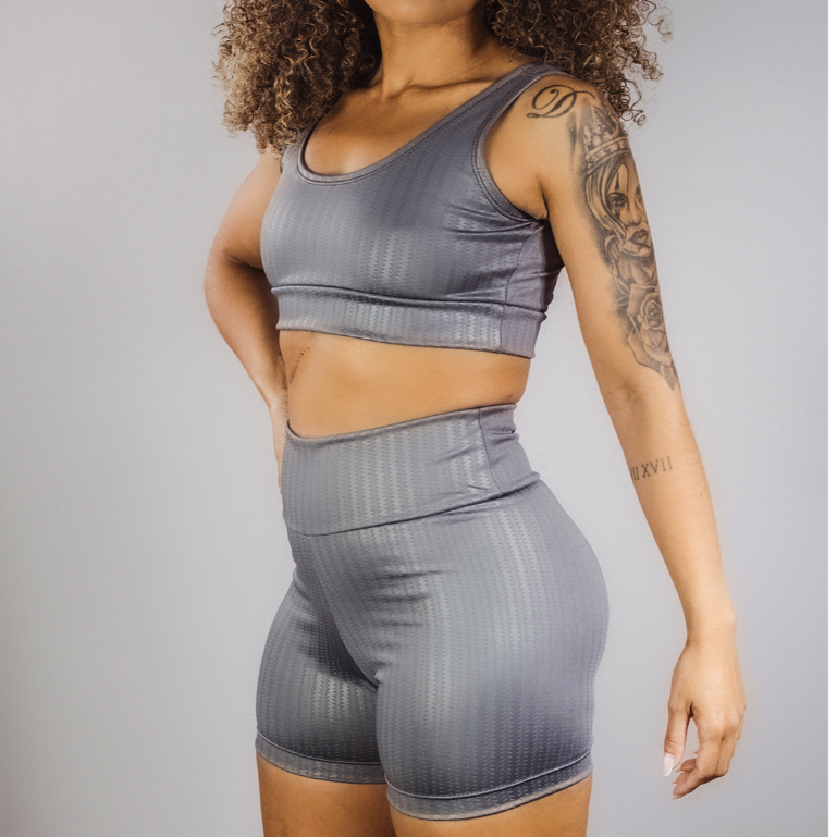 Conjunto Top e Short Cintura Alta NewZig