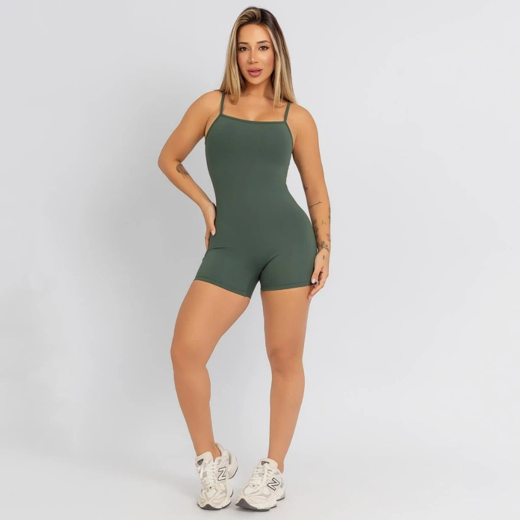 Macaquinho Poliamida Fitness Premium